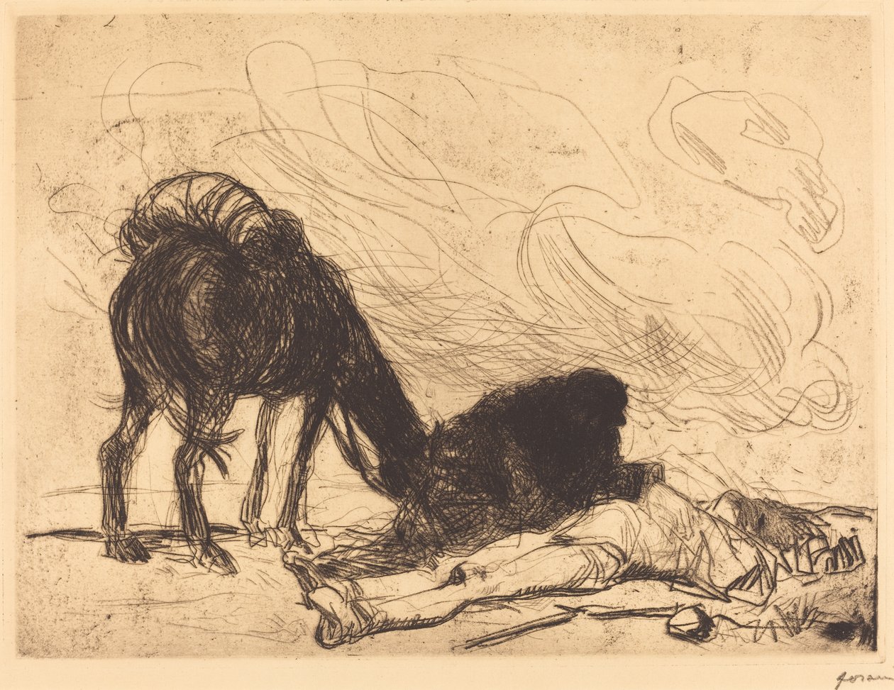 Le Bon Samaritain - Jean Louis Forain