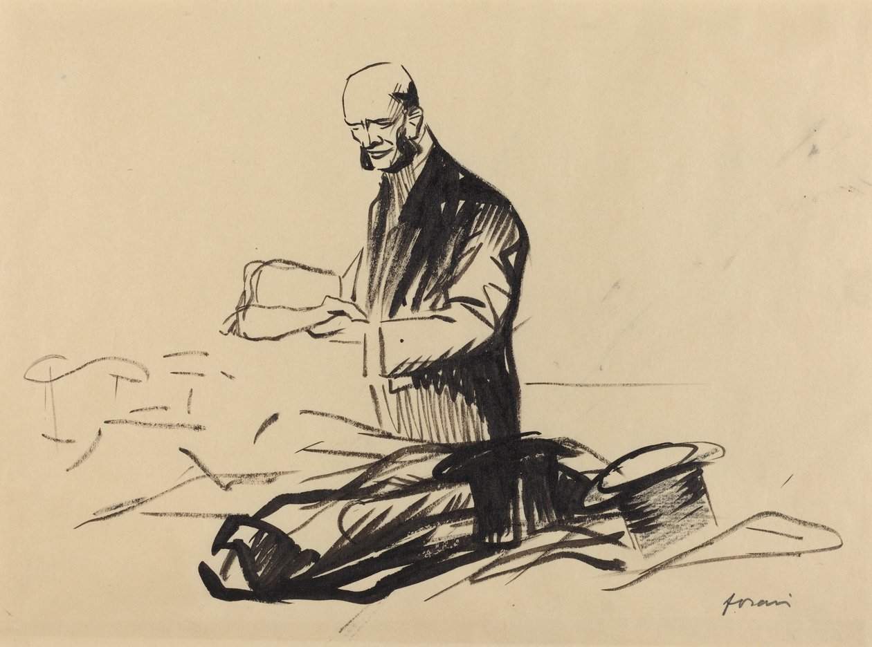 Le Chapeau du Maréchal Foch - Jean Louis Forain