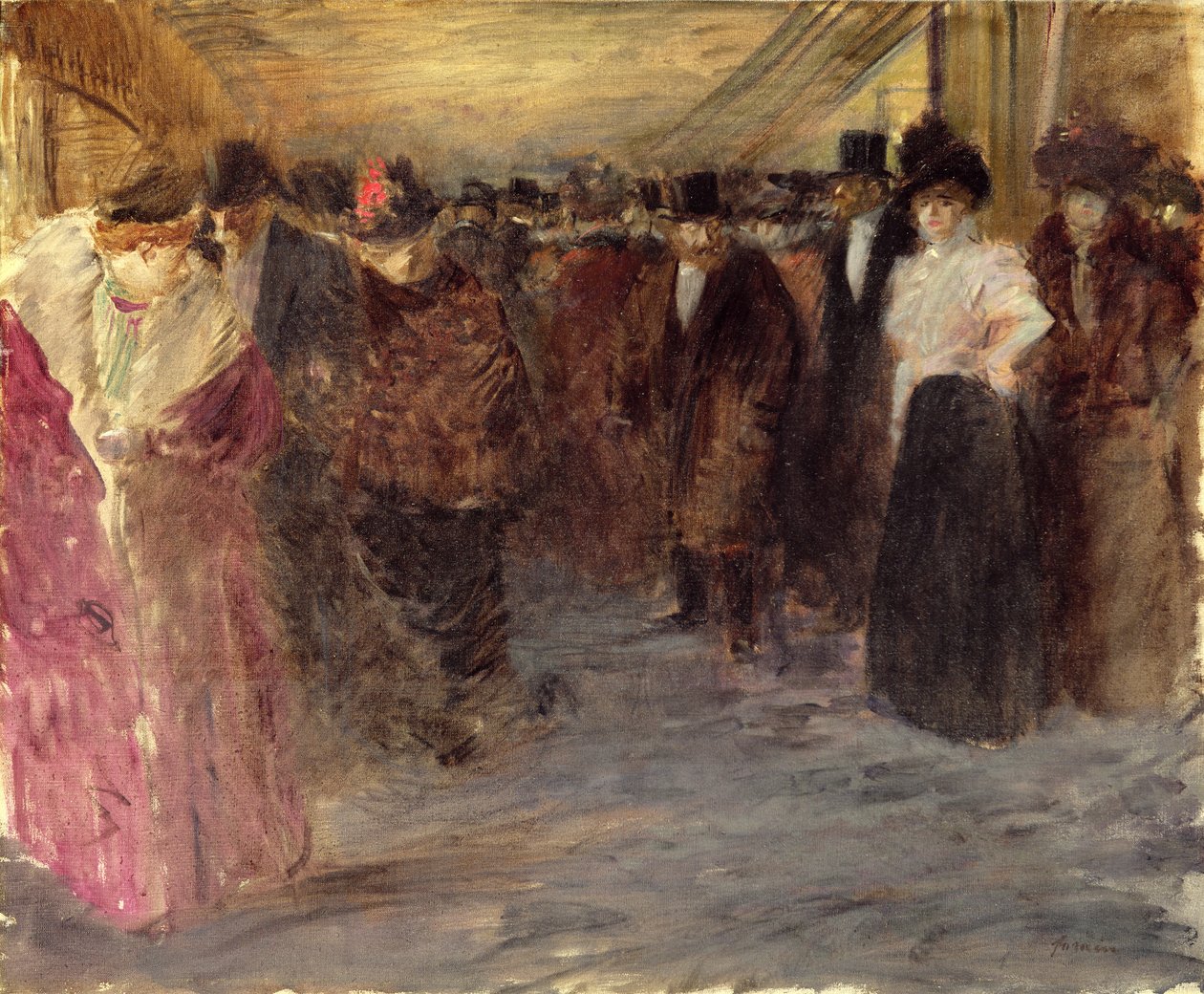 Le music-hall, vers 1890 - Jean Louis Forain