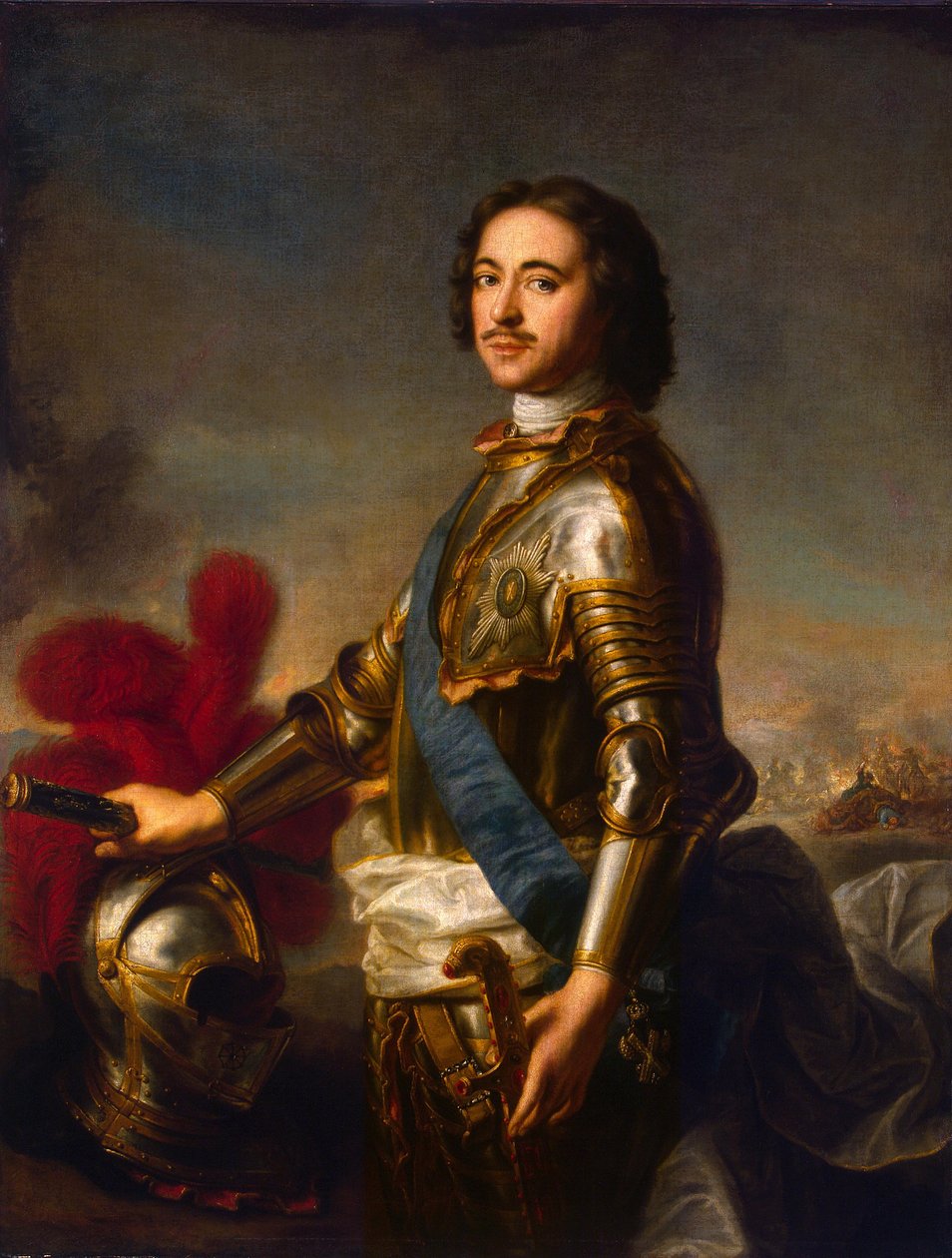 Portrait de Pierre Ier (1672-1725) - Jean Marc Nattier