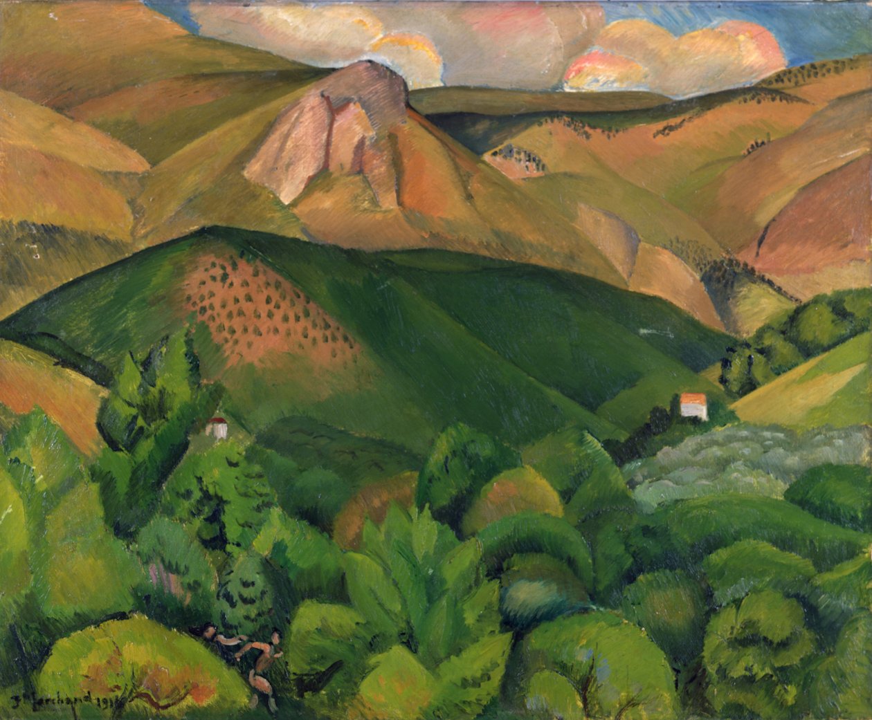 Paysage, 1916 - Jean Marchand