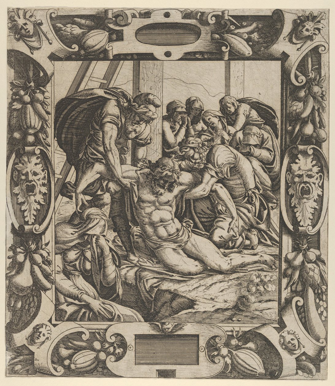 Descente de Croix, vers 1544 - Jean Mignon