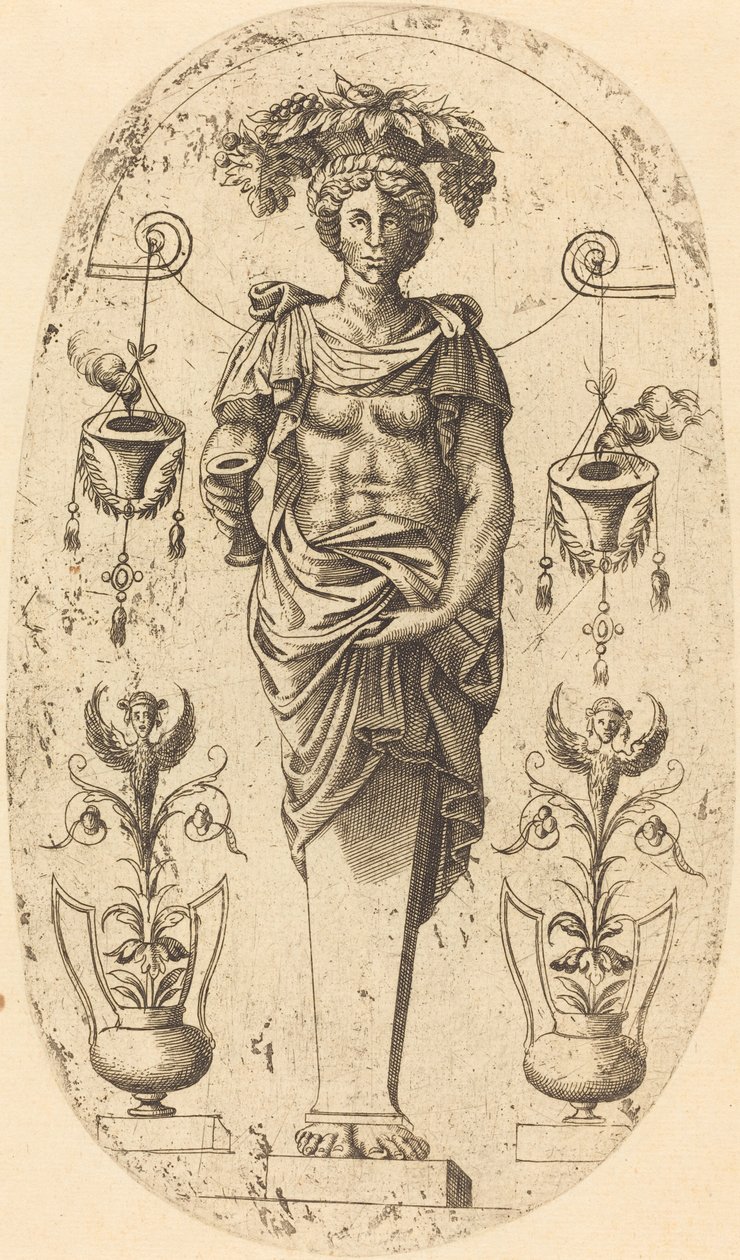 Femme portant un panier sur la tête - Jean Mignon