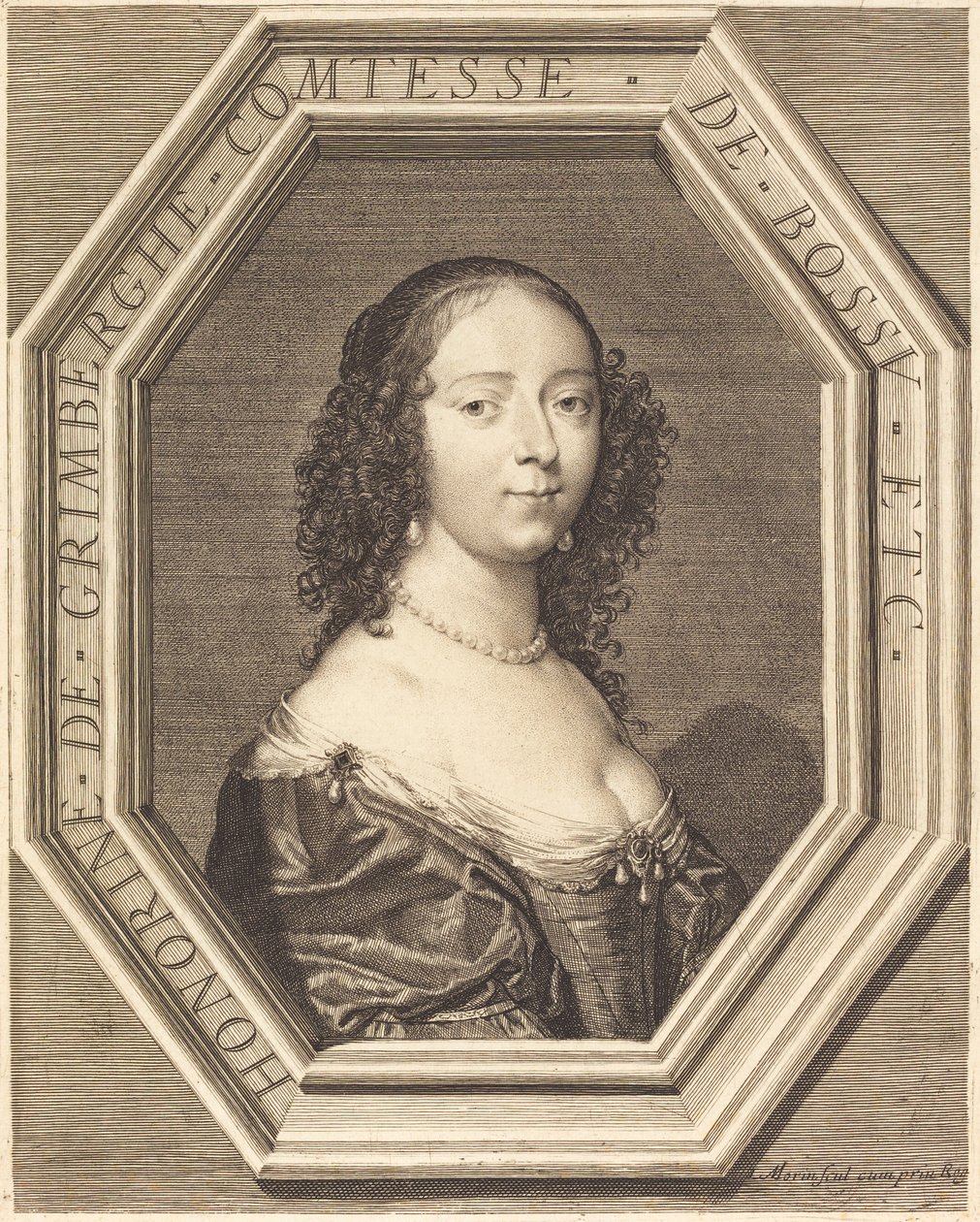Honorine Grimberge, comtesse de Bossu - Jean Morin
