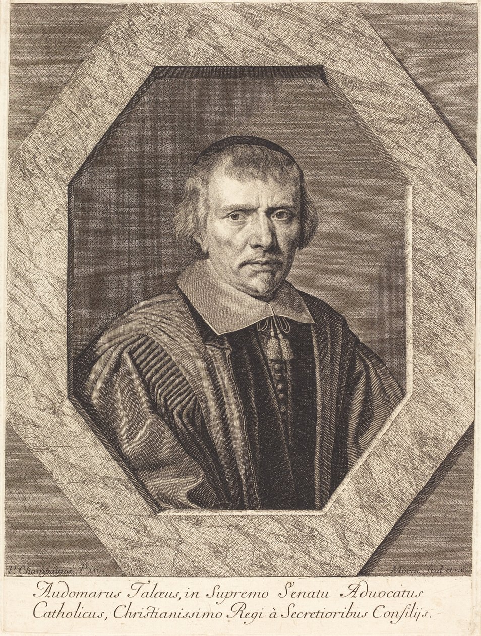 Omer Talon - Jean Morin after Philippe de Champaigne