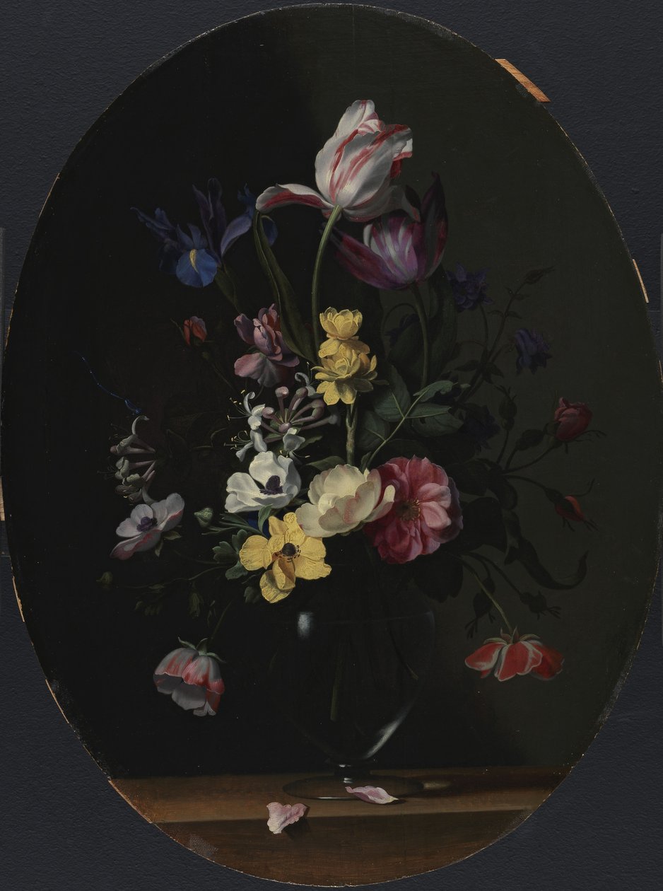 Un vase de fleurs - Jean Picart