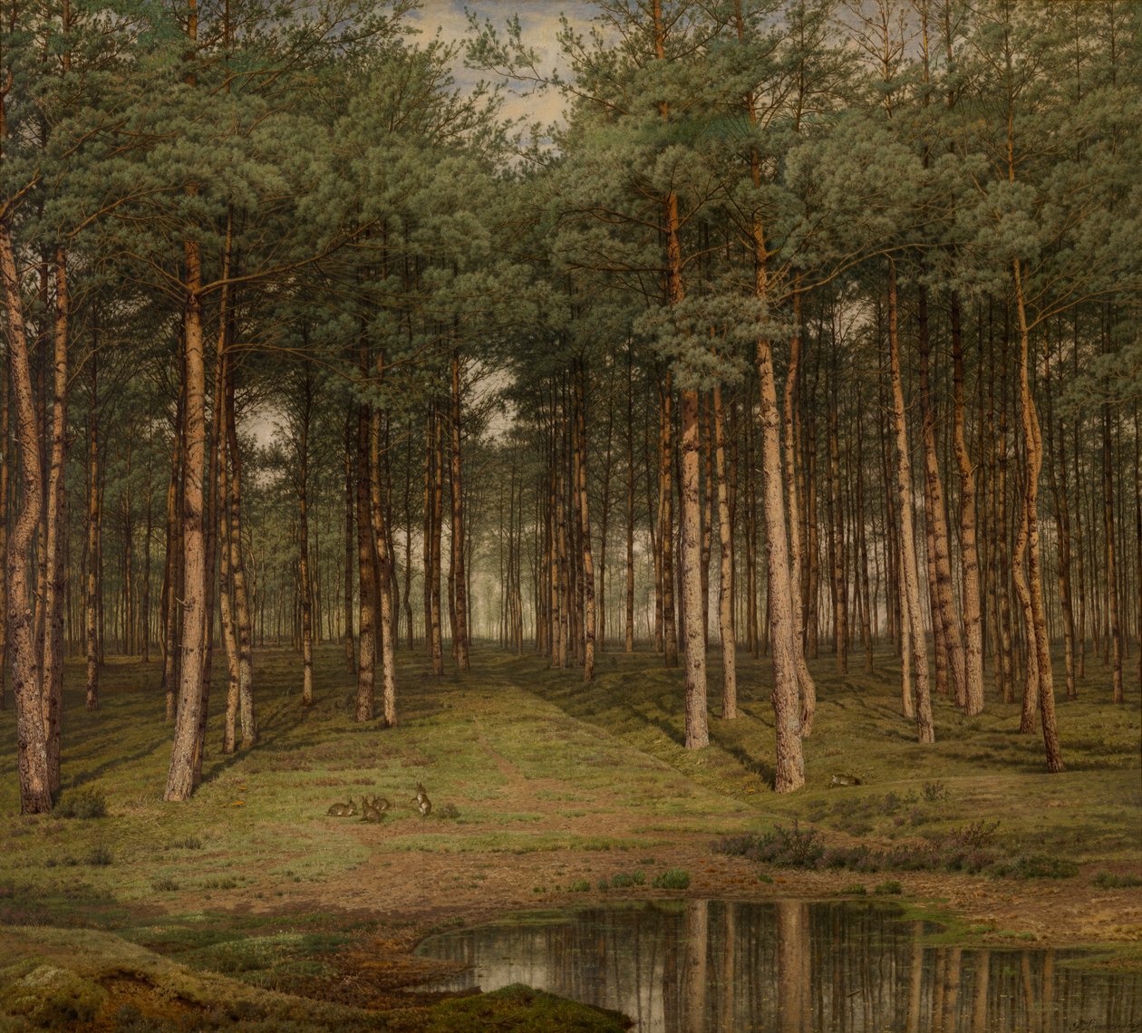 Bois de Sapins à Putte - Jean Pierre Francois Lamoriniere