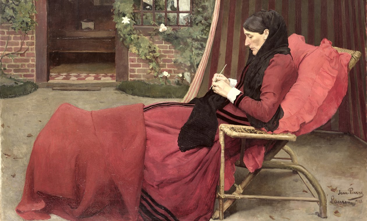 Portrait de ma mère, 1902 - Jean Pierre Laurens