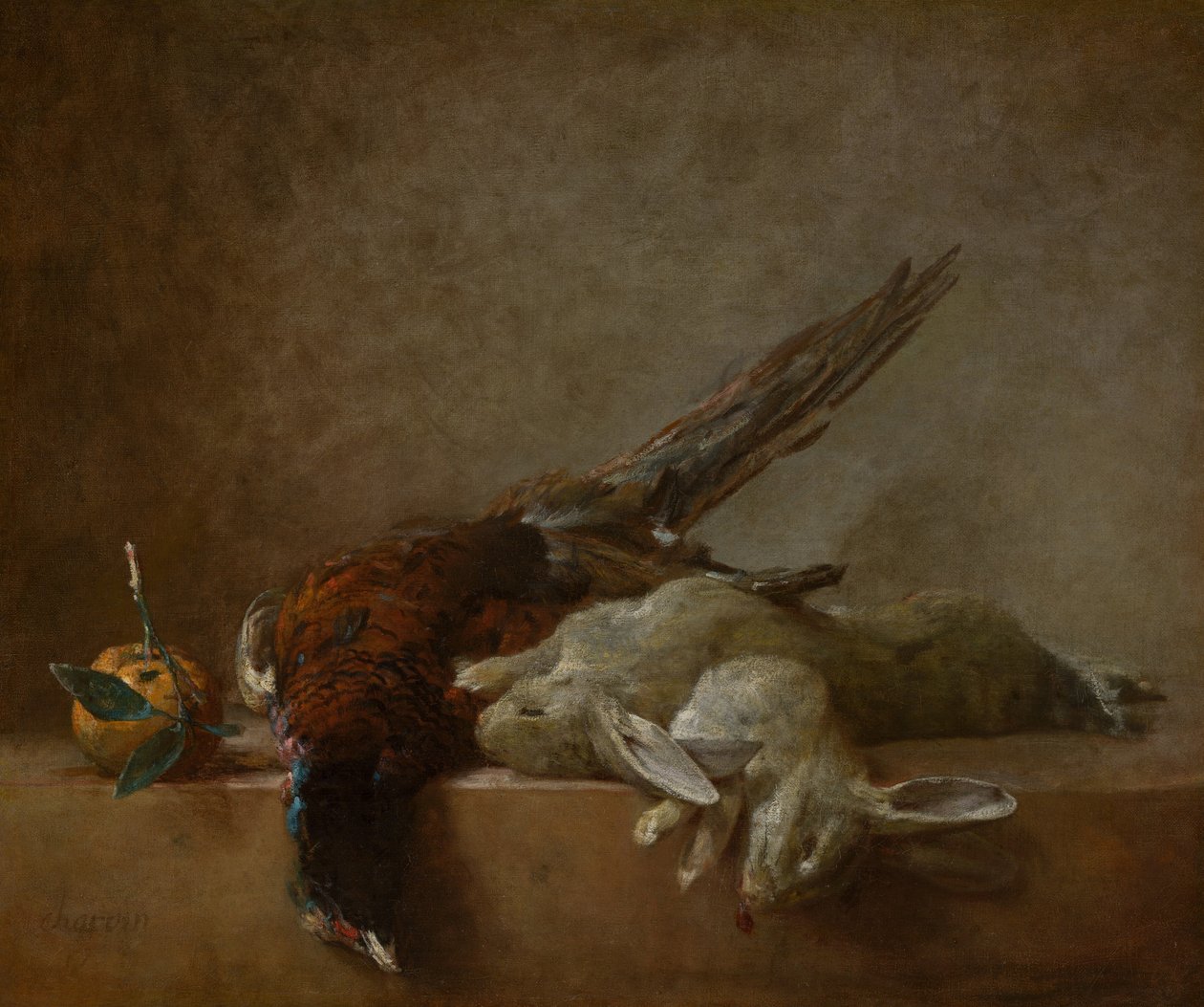 Nature morte avec gibier - Jean Baptiste Simeon Chardin