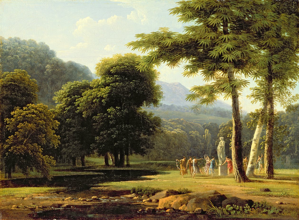 Paysage - Jean Victor Bertin