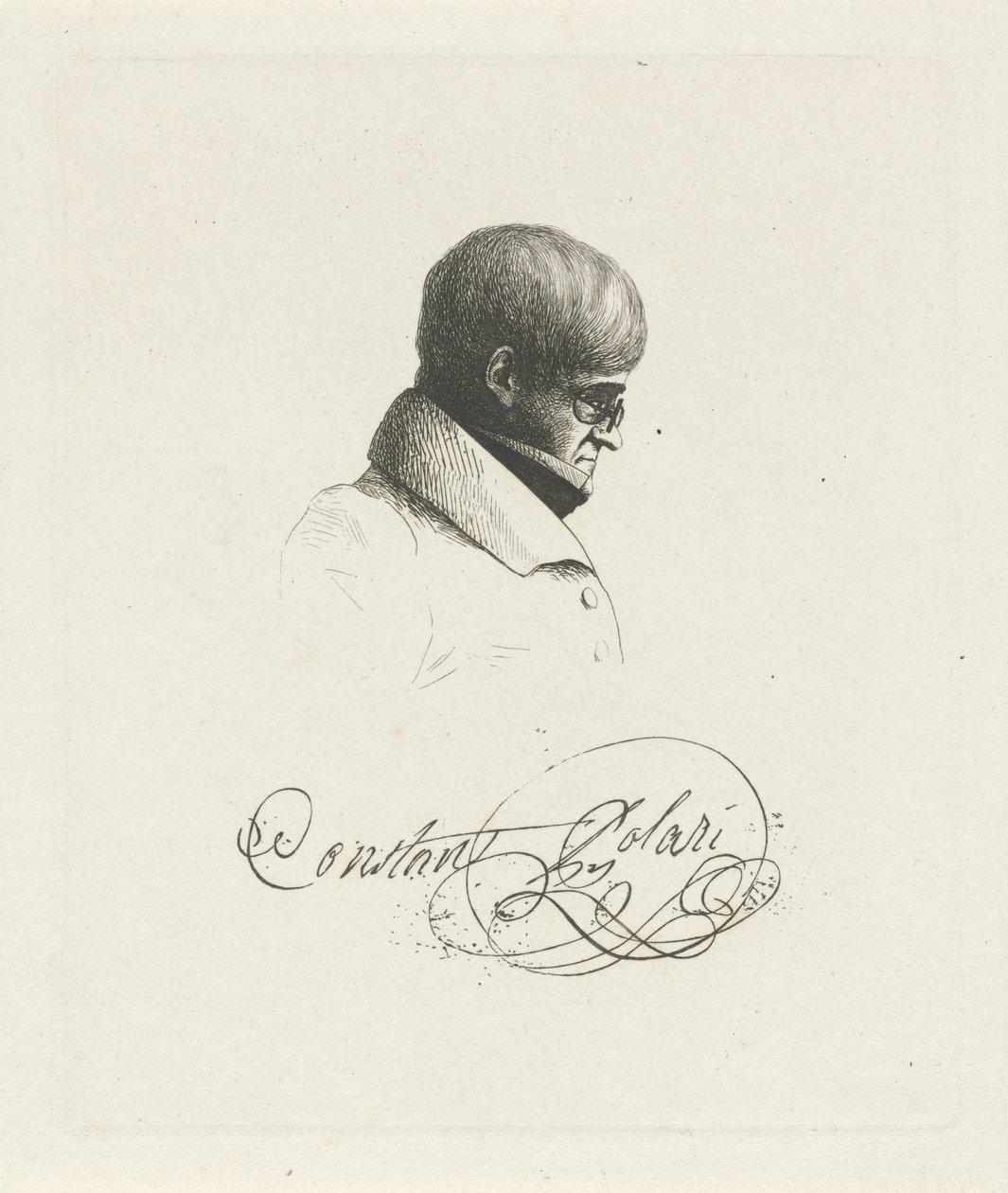 Portrait de Constant Polari - Jean Zacherie Mazel