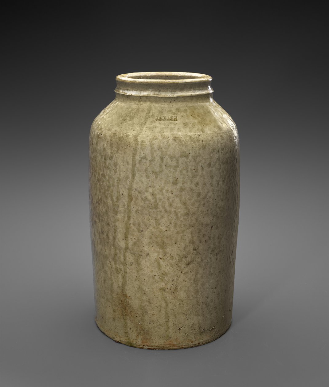 Pot, c. 1850-1860 - Jefferson S. Nash Pottery
