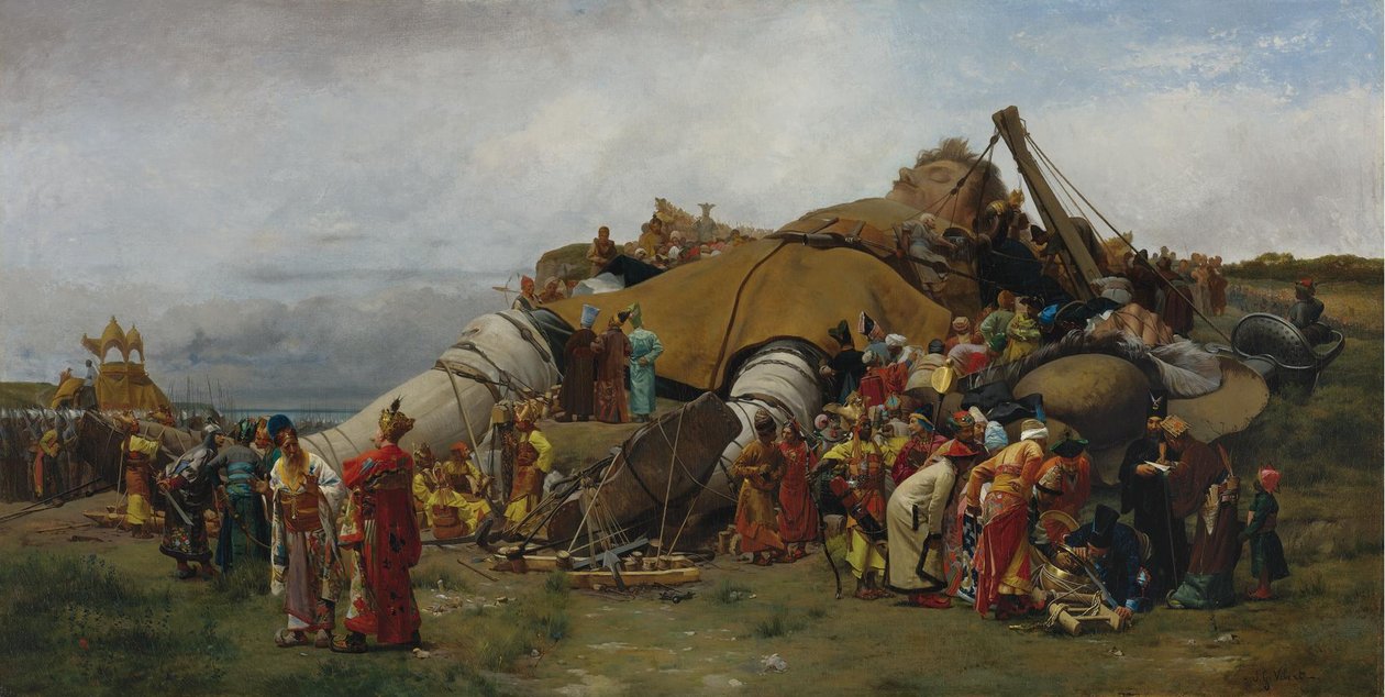 Gulliver et les Lilliputiens - Jehan Georges Vibert