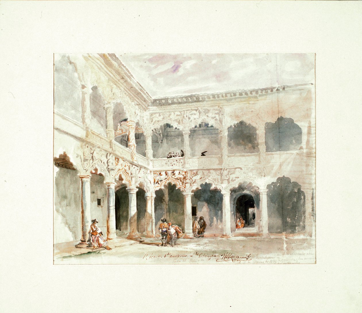 Cour du palais de l