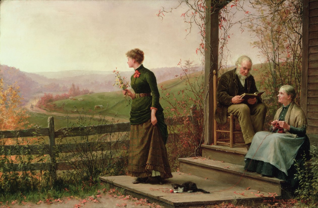 Le rêve de jeunesse - Jennie Augusta Brownscombe