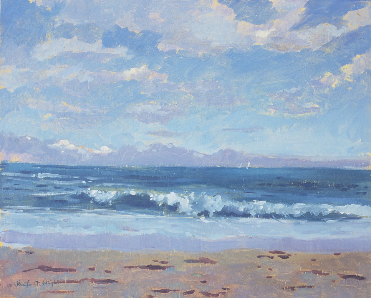Plage de Thurlestone - Jennifer Wright