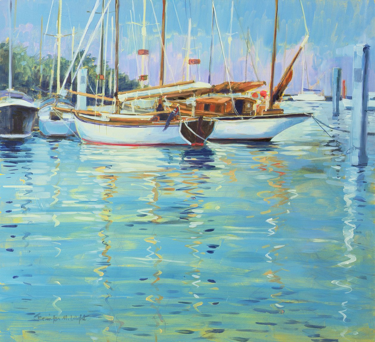 Yarmouth, Old Gaffers, 2000 - Jennifer Wright