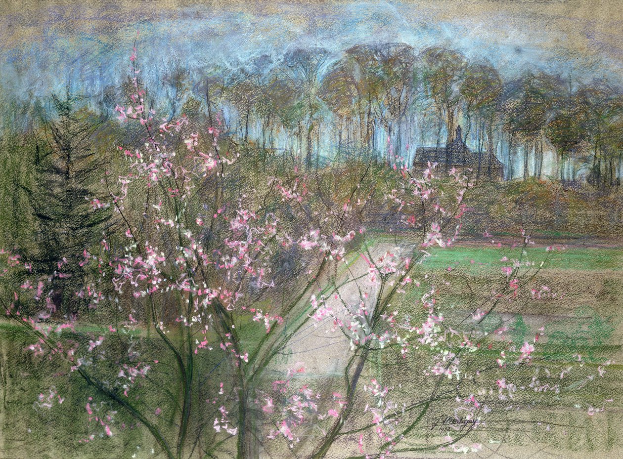 Paysage de printemps - Jenny Montigny