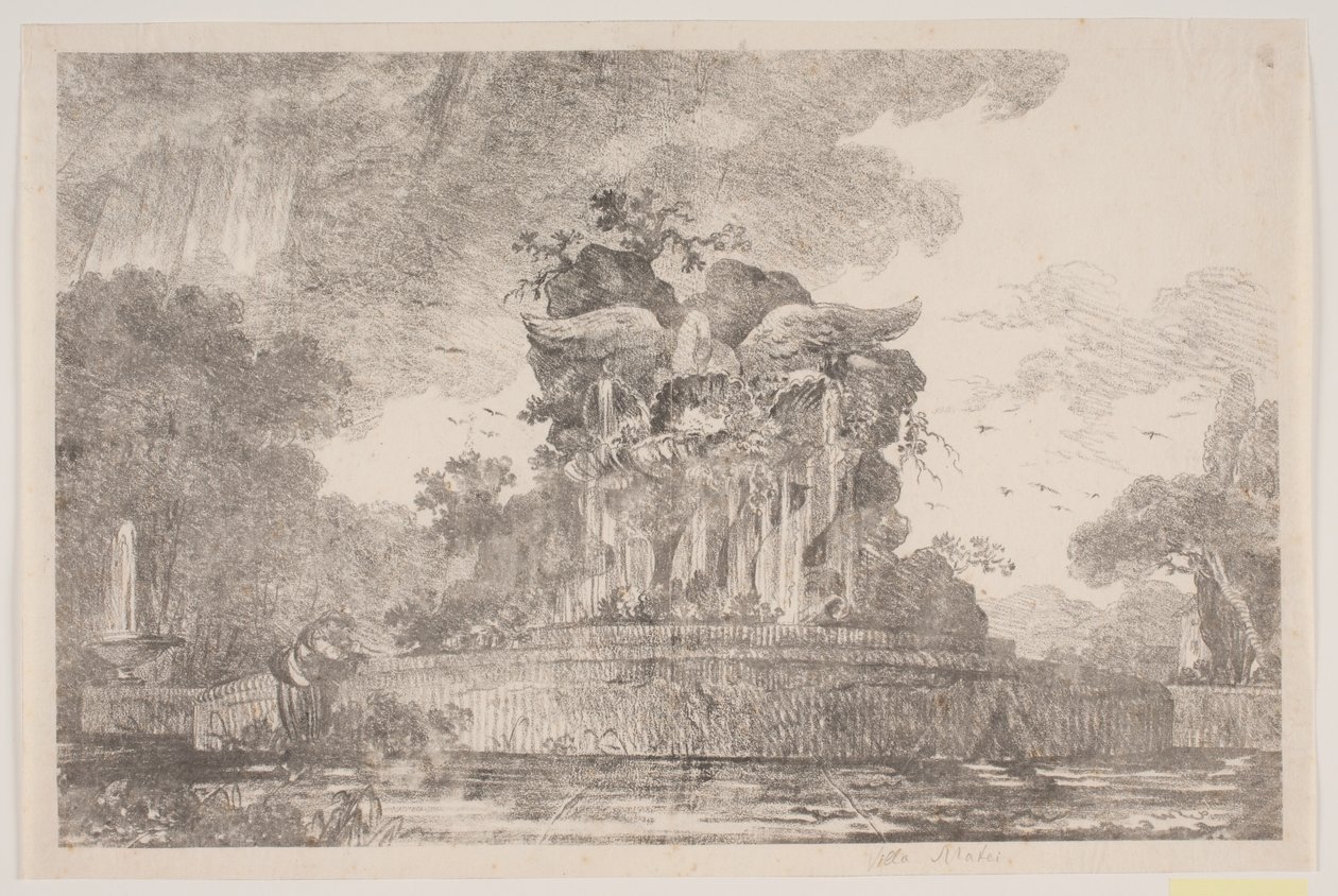 Fontaine avec coquilles - Jens Petersen Lund