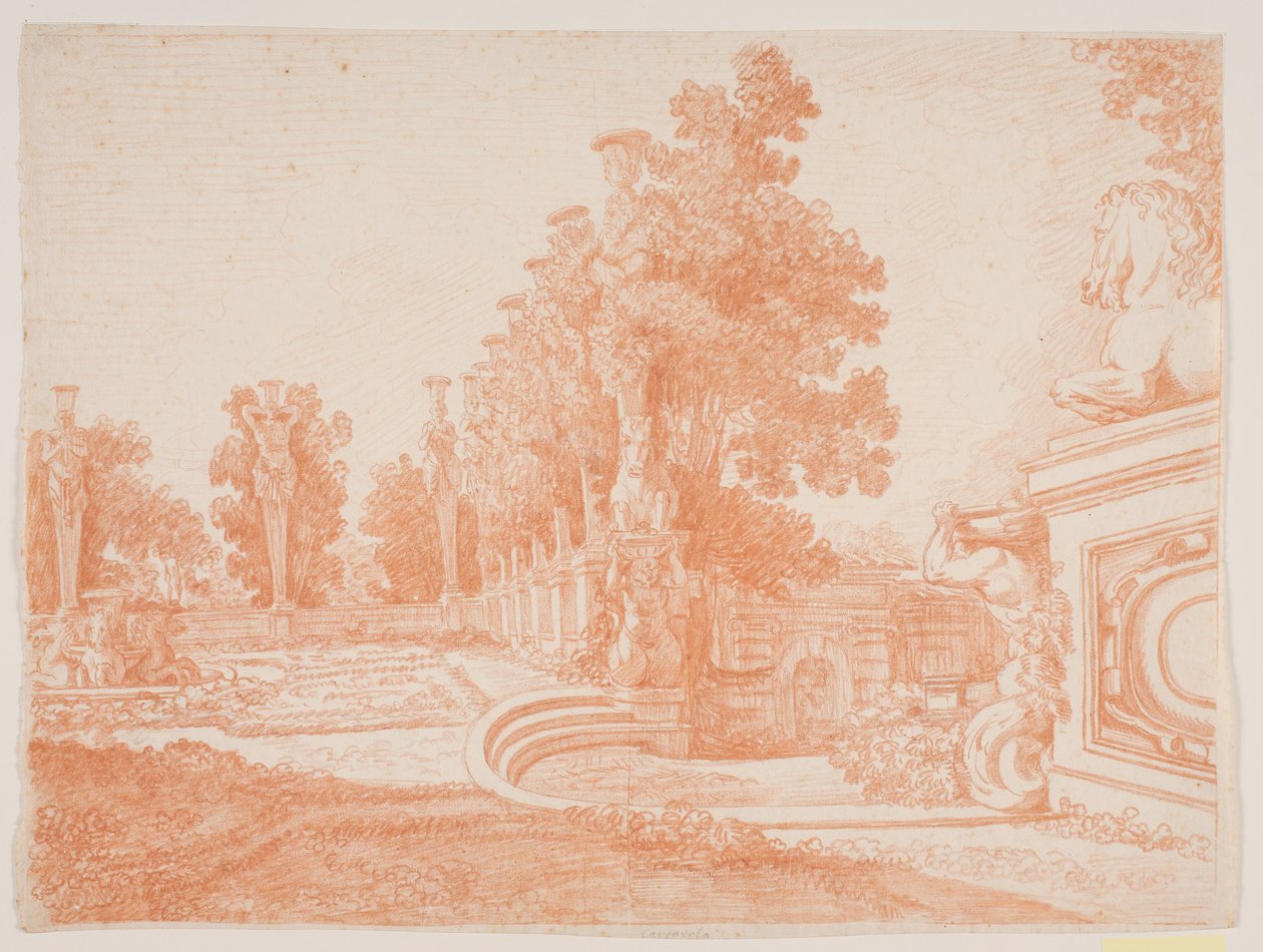 Jardin avec architecture. Caprarola - Jens Petersen Lund