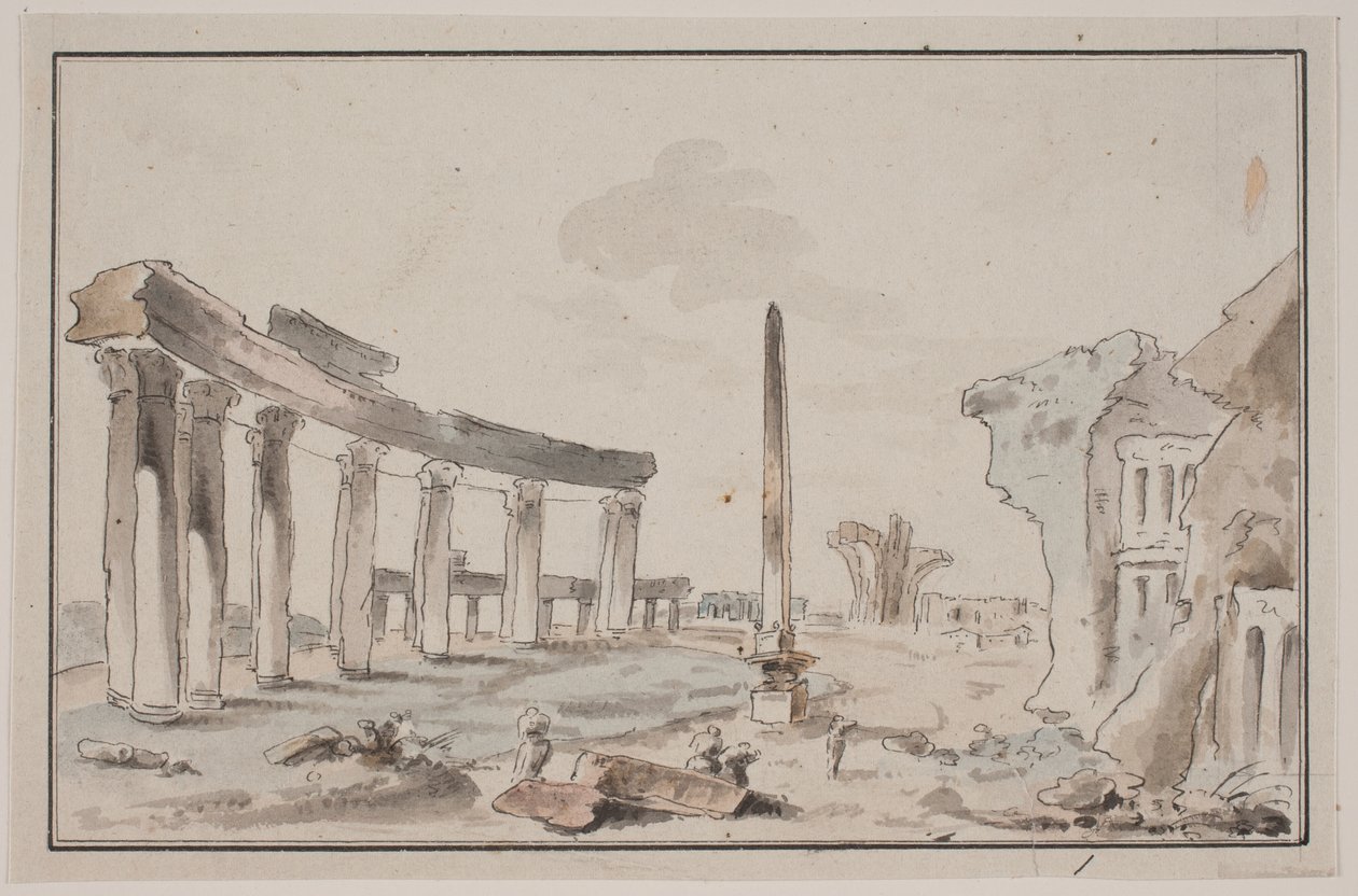 Vue "romaine" - Jens Petersen Lund