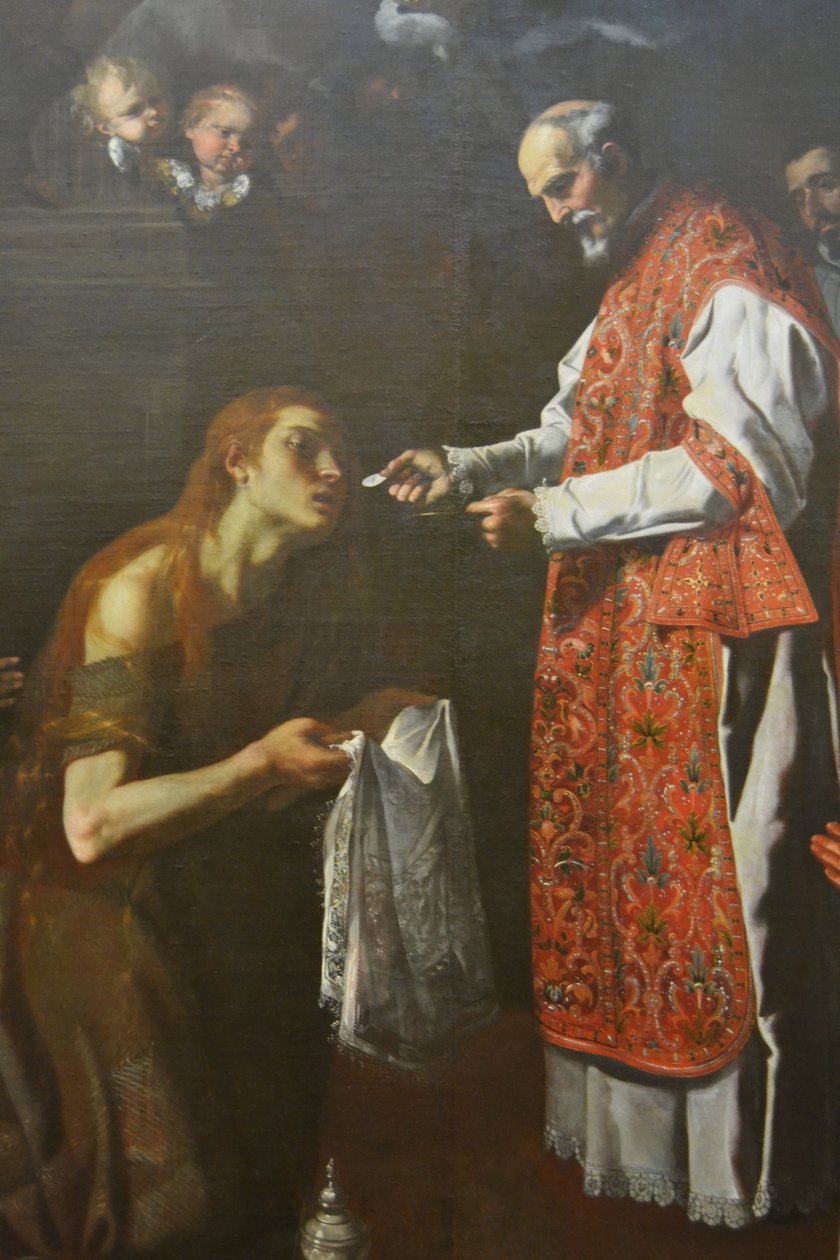 Dernière communion de Madeleine - Jerónimo Jacinto de Espinosa