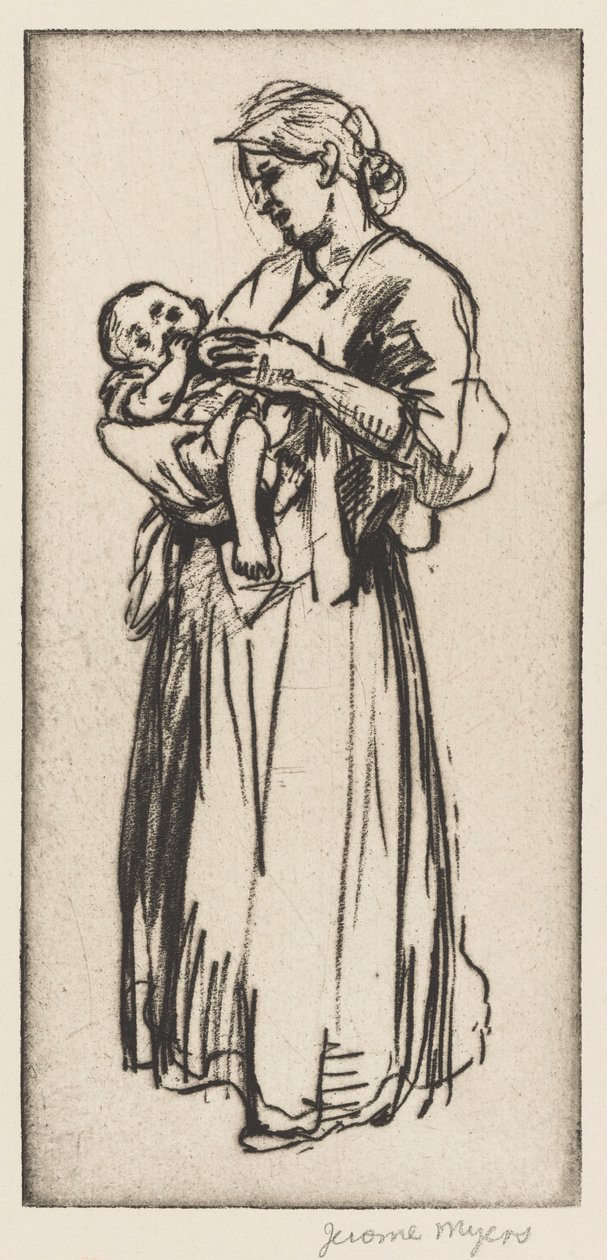 Mère et Enfant - Jerome Myers