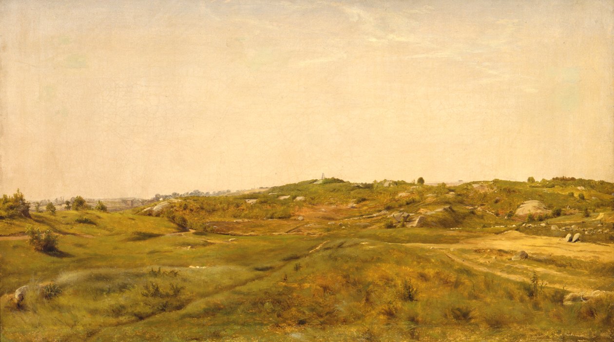 Vue de Central Park, N.Y.C., 1858 - Jervis McEntee
