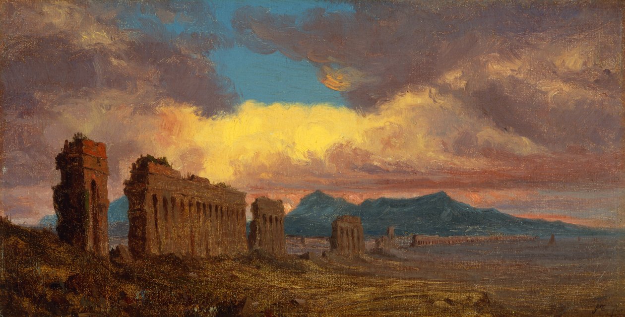 Aqueduc romain - Jervis McEntee