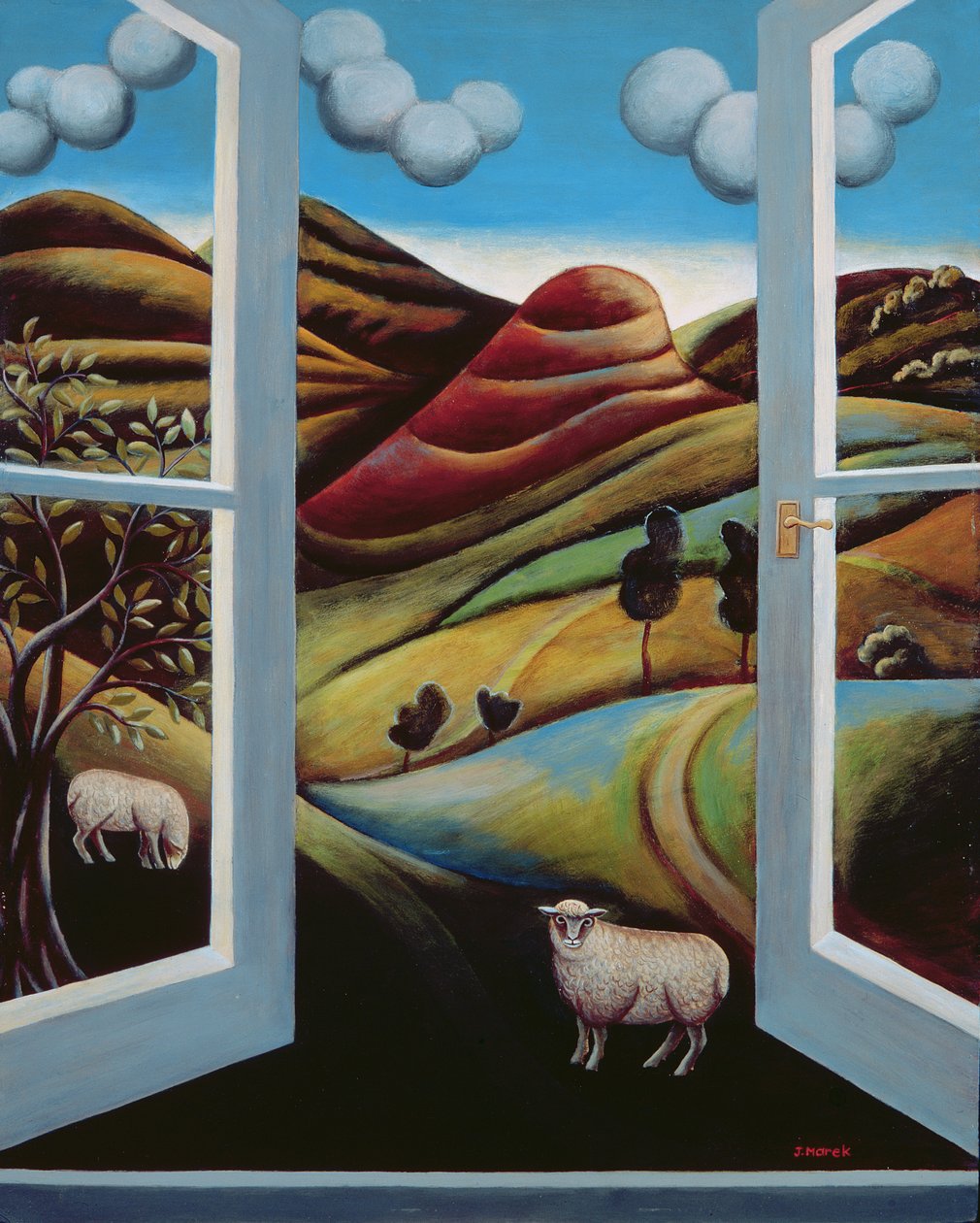 Vue des Highlands - Jerzy Marek