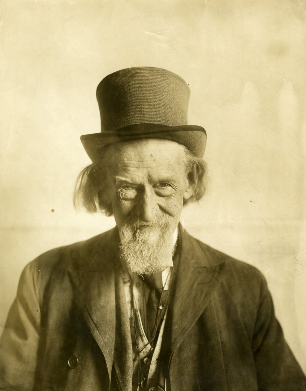 Oncle Sylvanus Cone, modèle, vers 1905-09 - Jessie Tarbox Beals