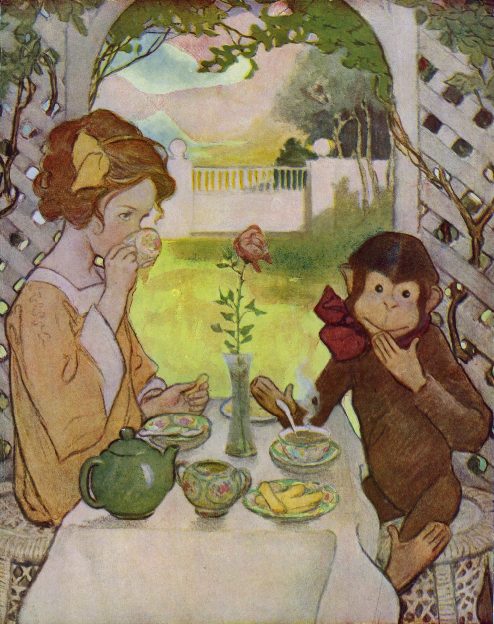 La Belle et la Bête - Jessie Willcox Smith