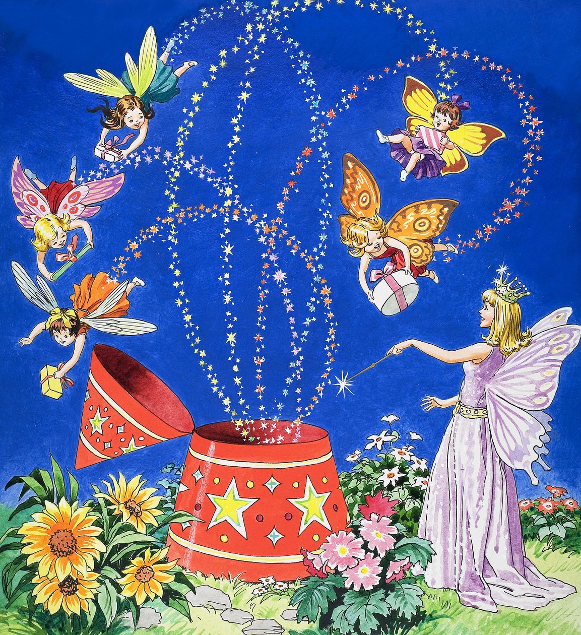 Bougie de fée, illustration de "Teddy Bear" (ours en peluche) - Jesus Blasco
