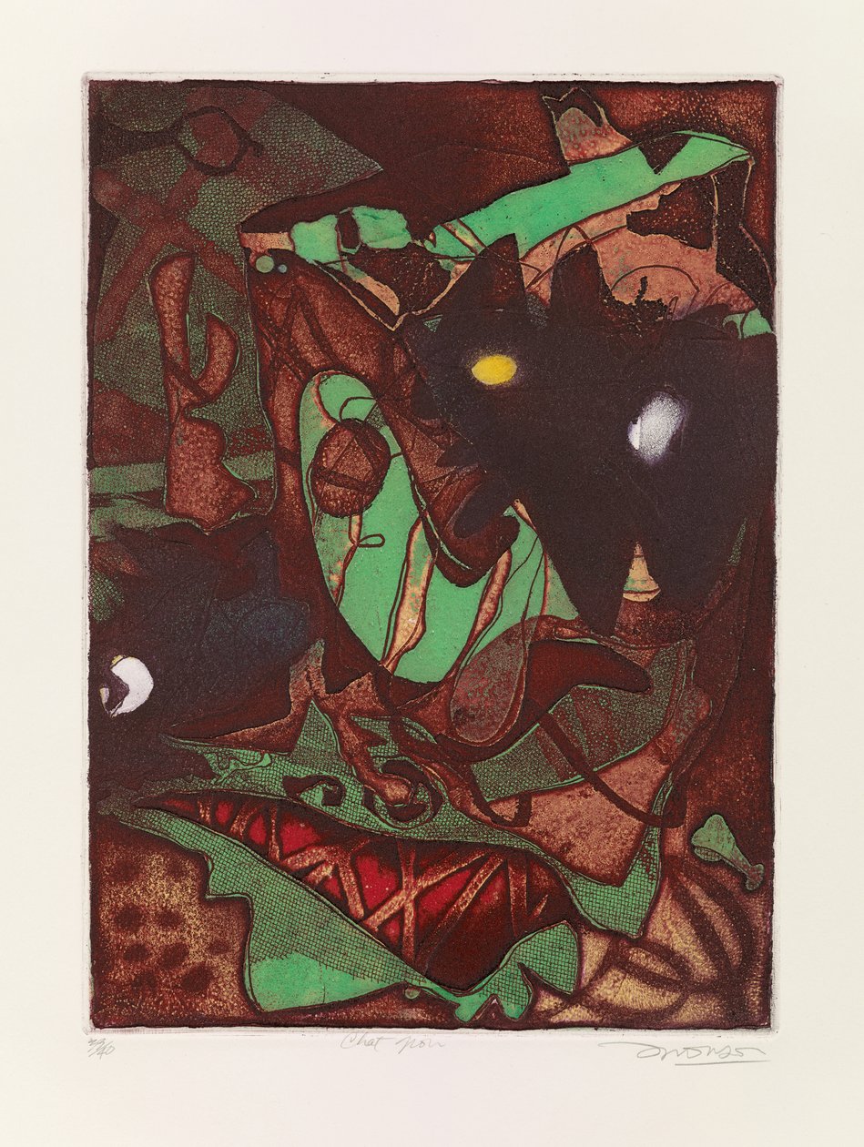 Chat noir - Jim Monson