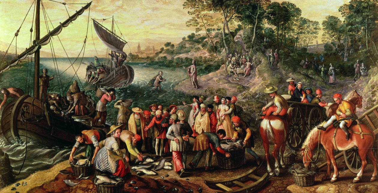 La Pêche Miraculeuse - Joachim Beuckelaer
