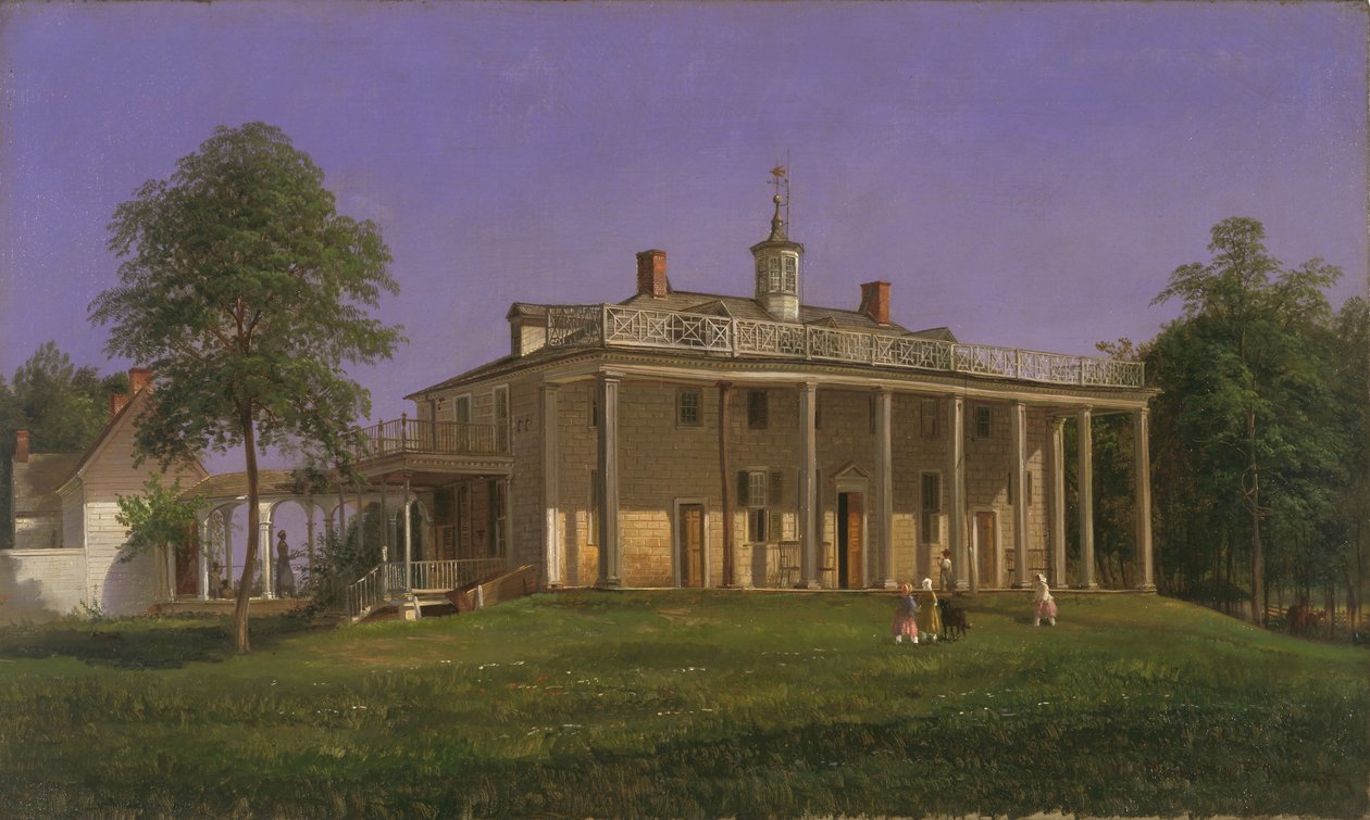 Vue de Mount Vernon - Joachim Ferdinand Richardt