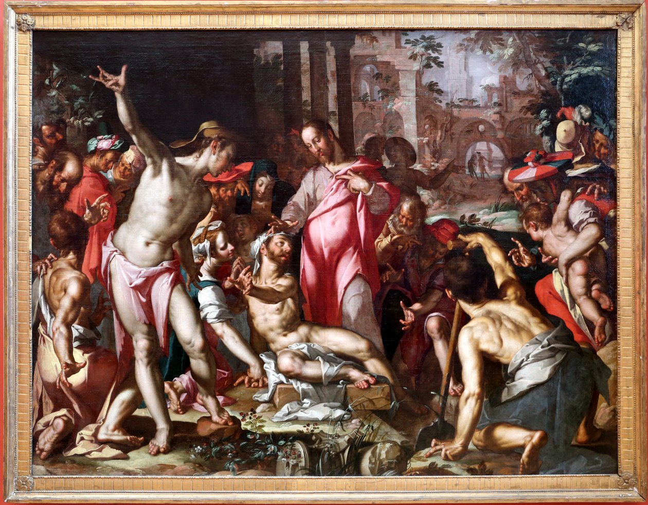 Résurrection de Lazare - Joachim Wtewael or Utewael