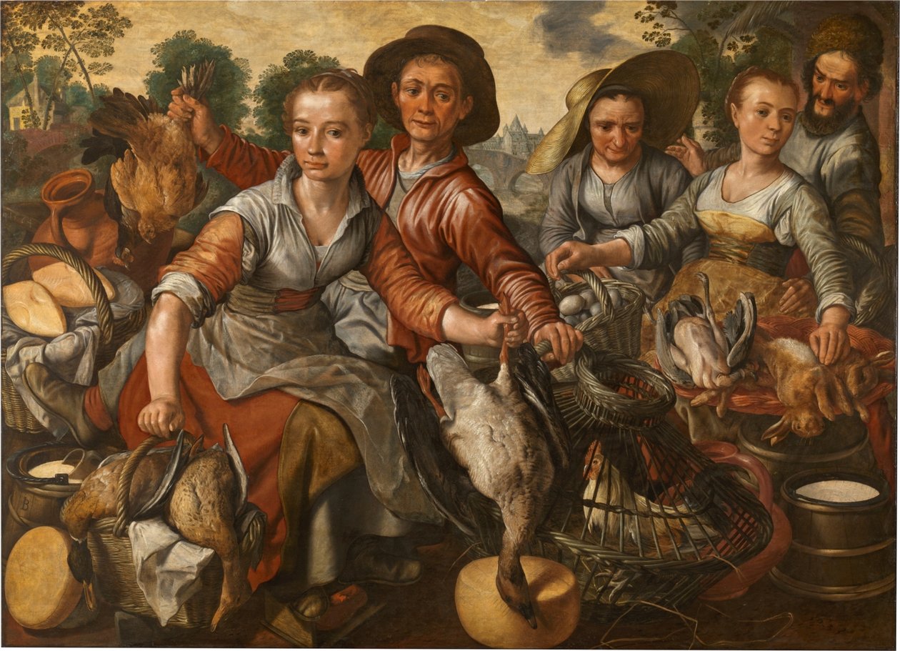 Un marché - Joachim Beuckelaer