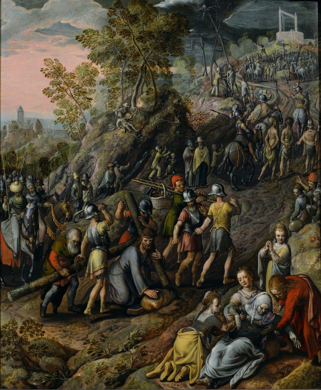 Christ portant la croix, 1562 - Joachim Beuckelaer