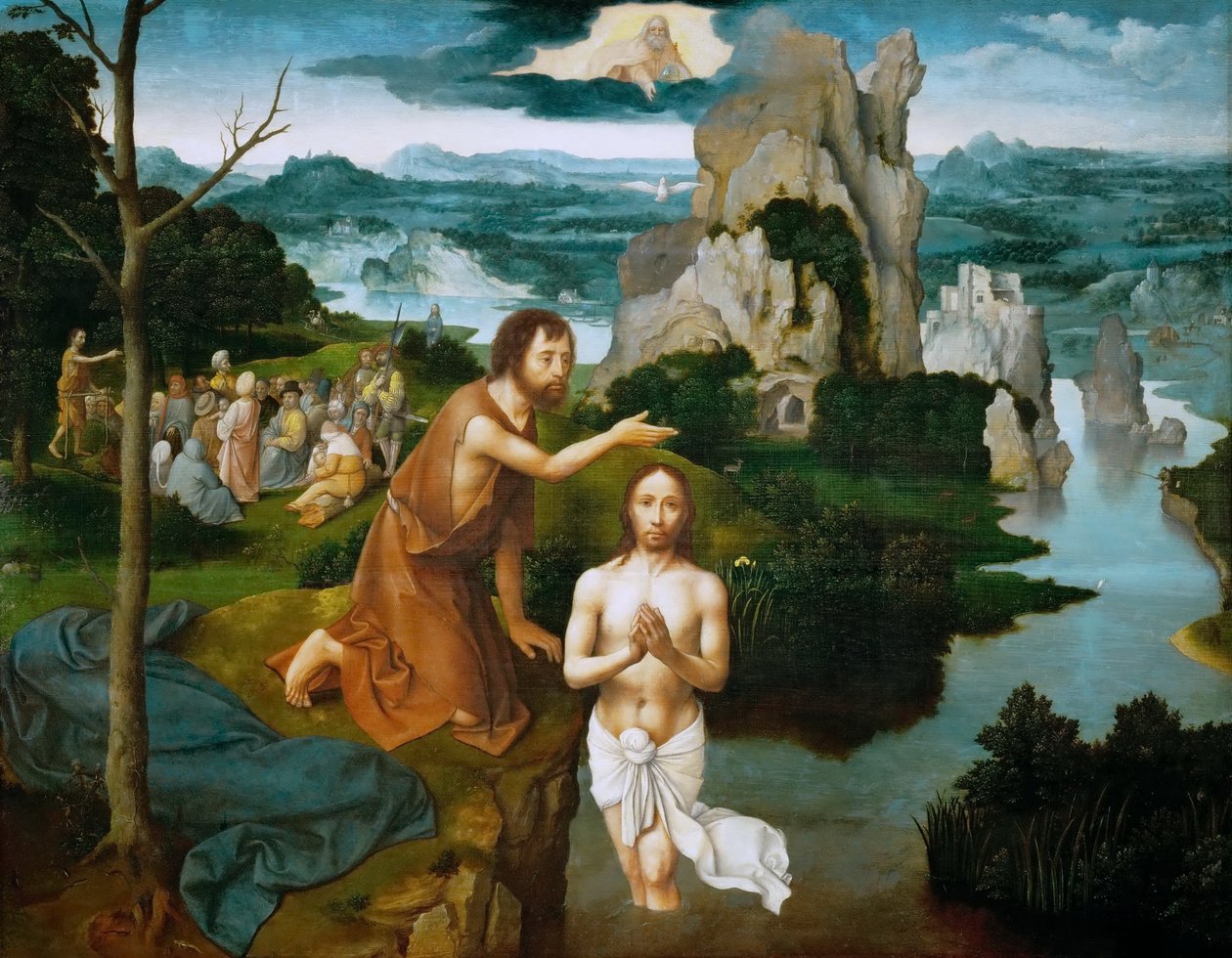 Le baptême du Christ - Joachim Patinir