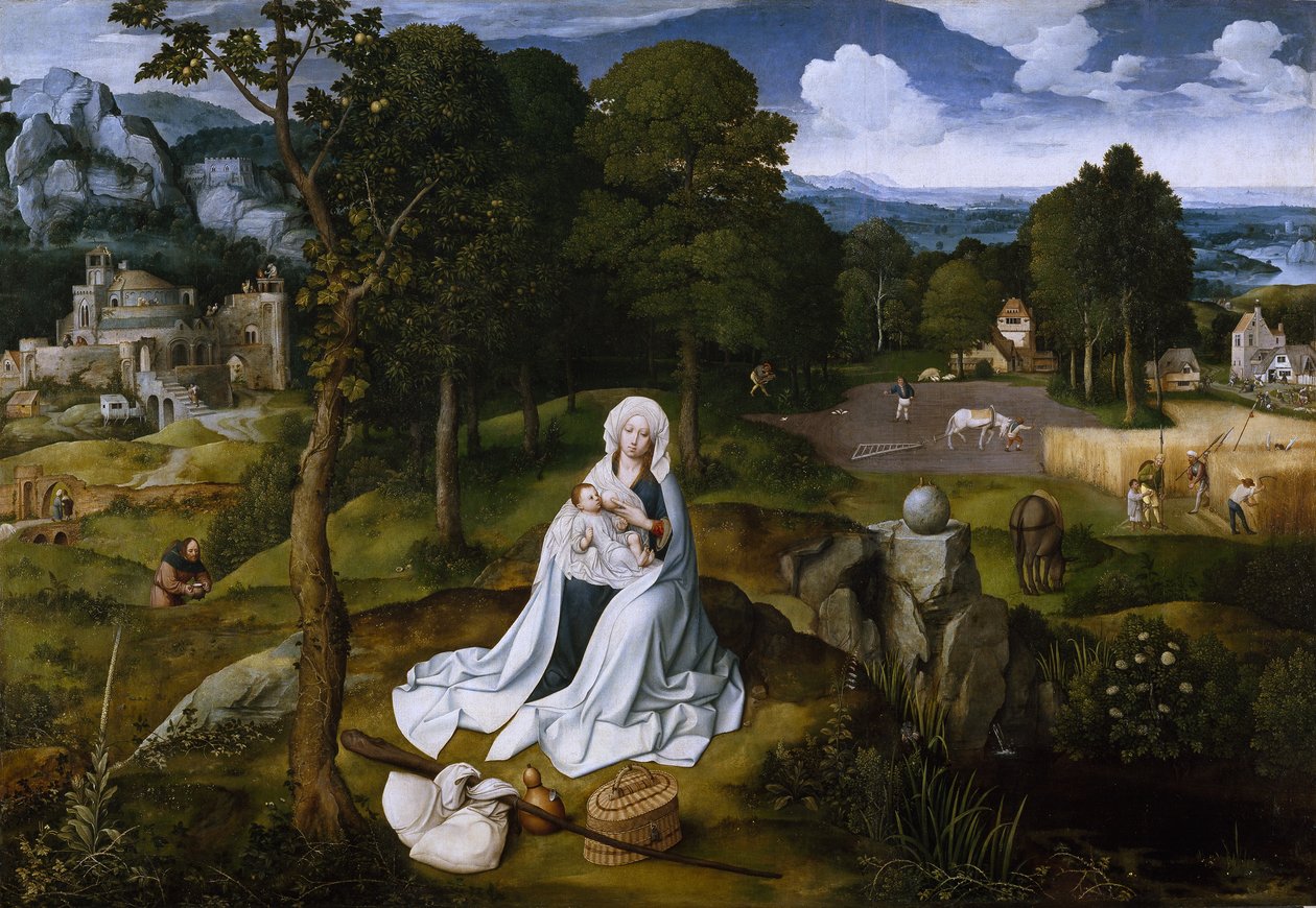 La Fuite en Égypte - Joachim Patinir