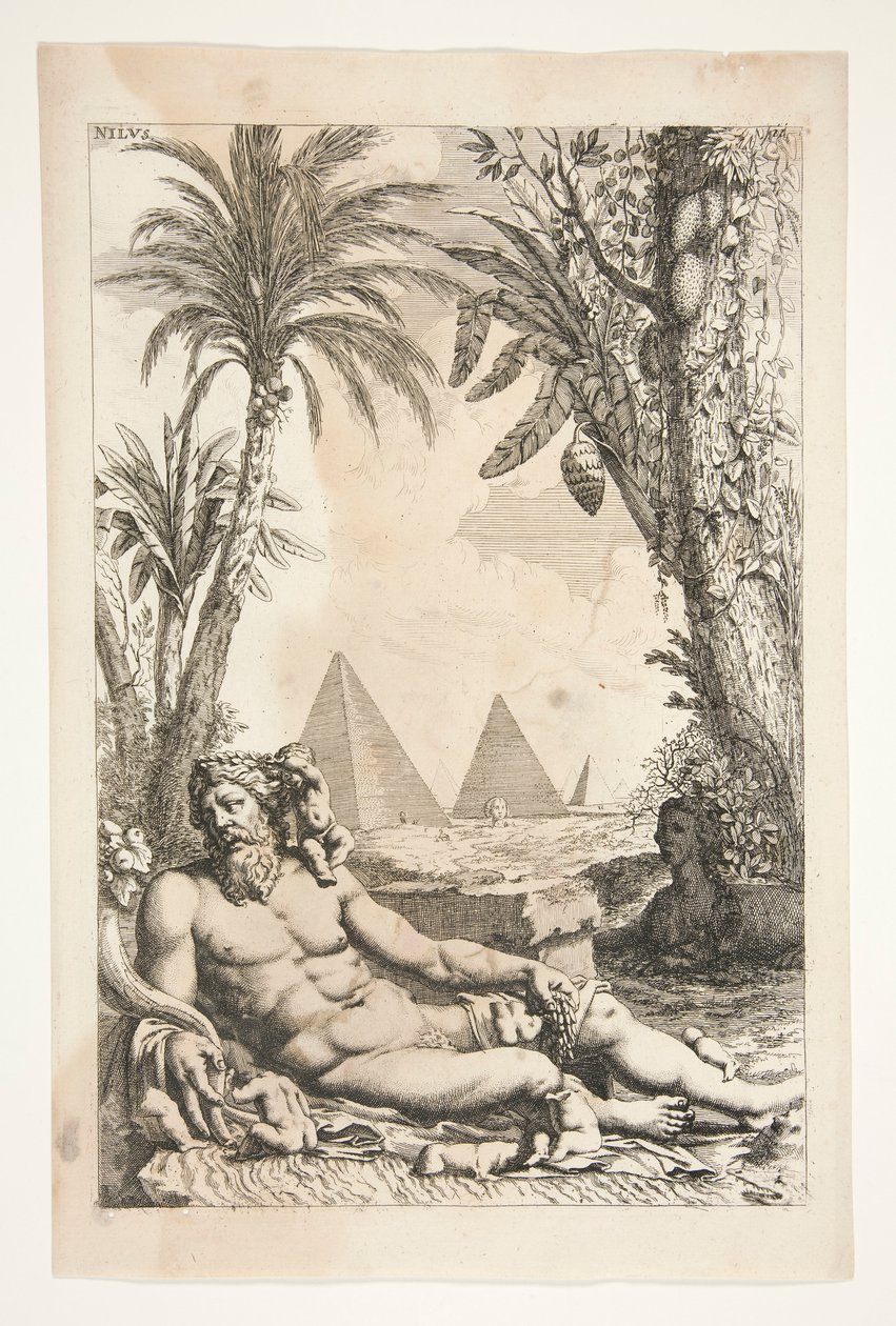 Nilus, de Sculpturae Veteris Admirata - Joachim von Sandrart