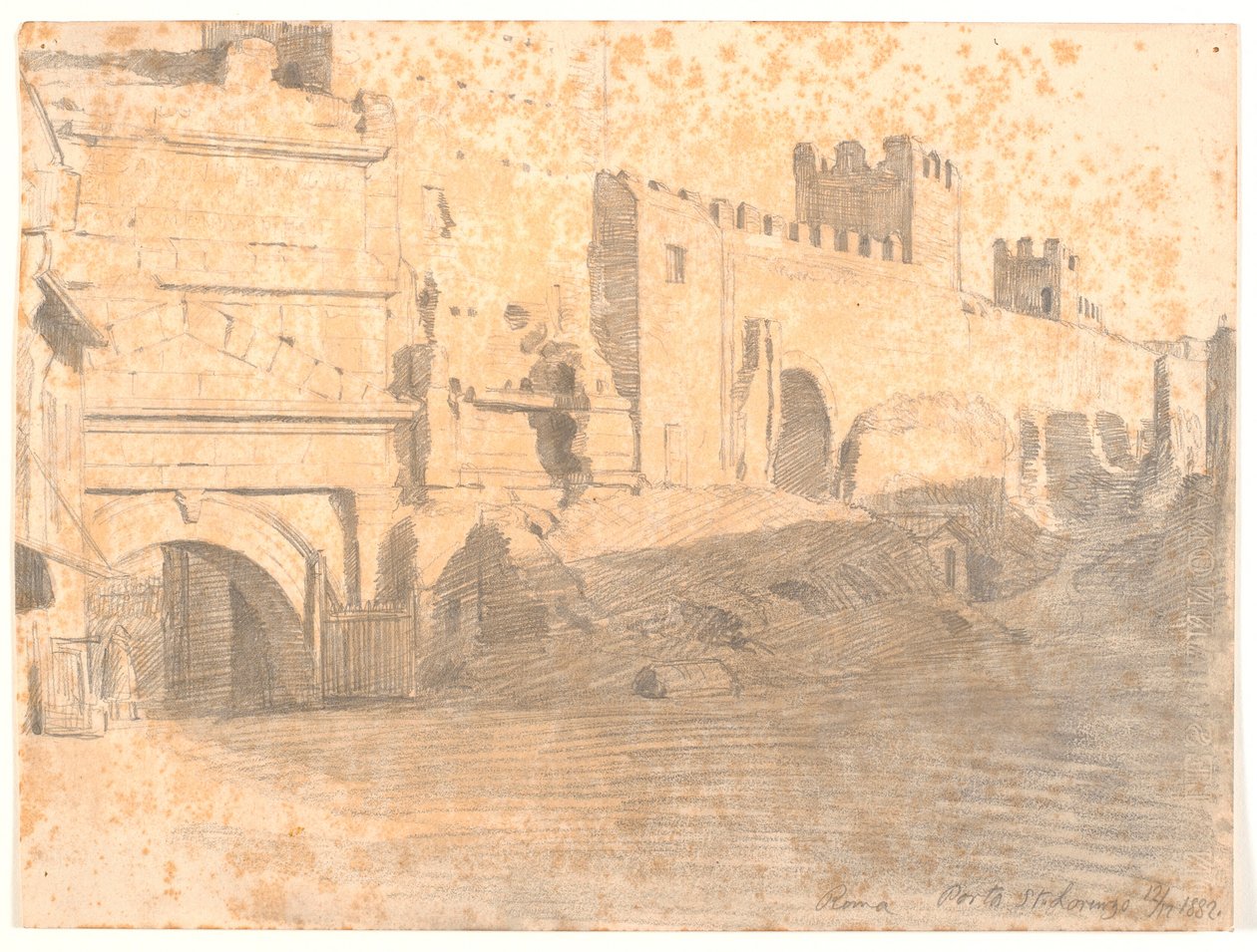 Porta San Lorenzo - Joakim Frederik Skovgaard