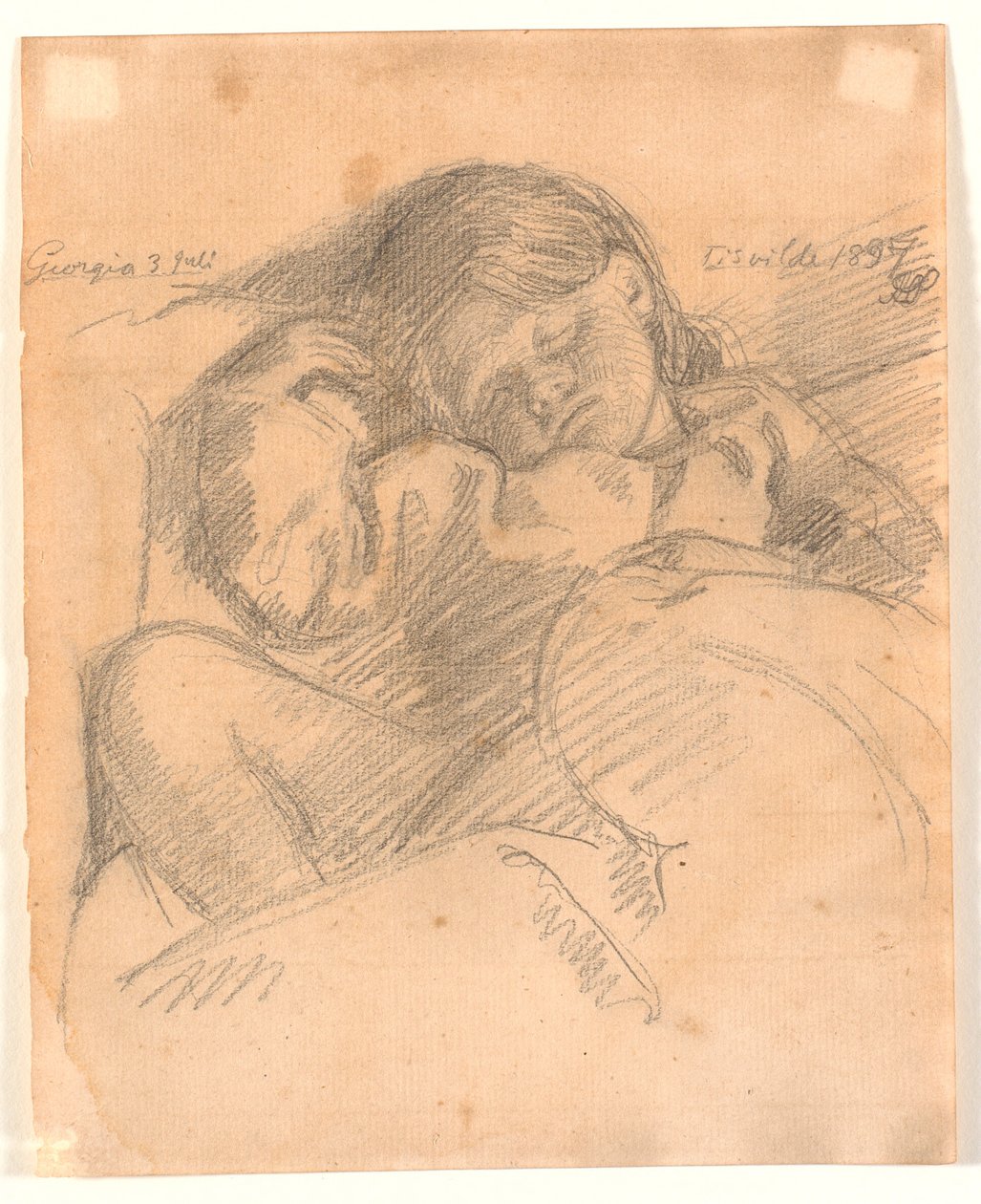 Enfant endormi, Géorgie - Joakim Frederik Skovgaard