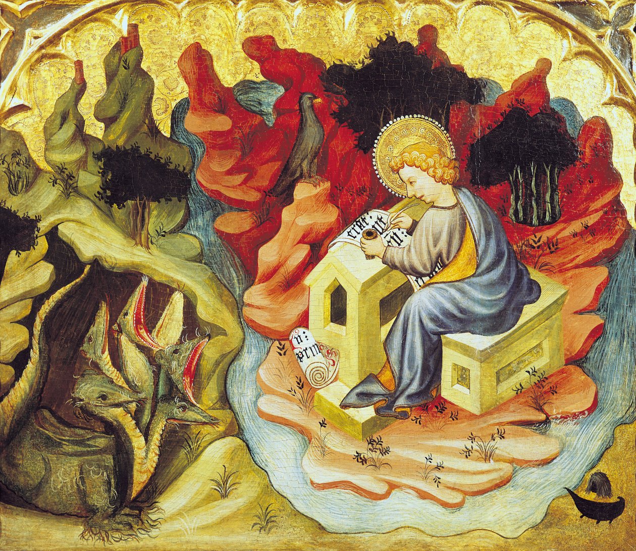 Saint Jean à Patmos - Joan or Juan Mates