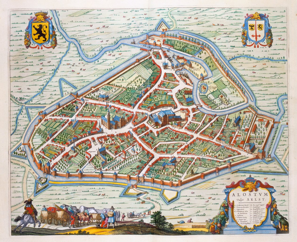 Aalst, 1649 - Joan Blaeu