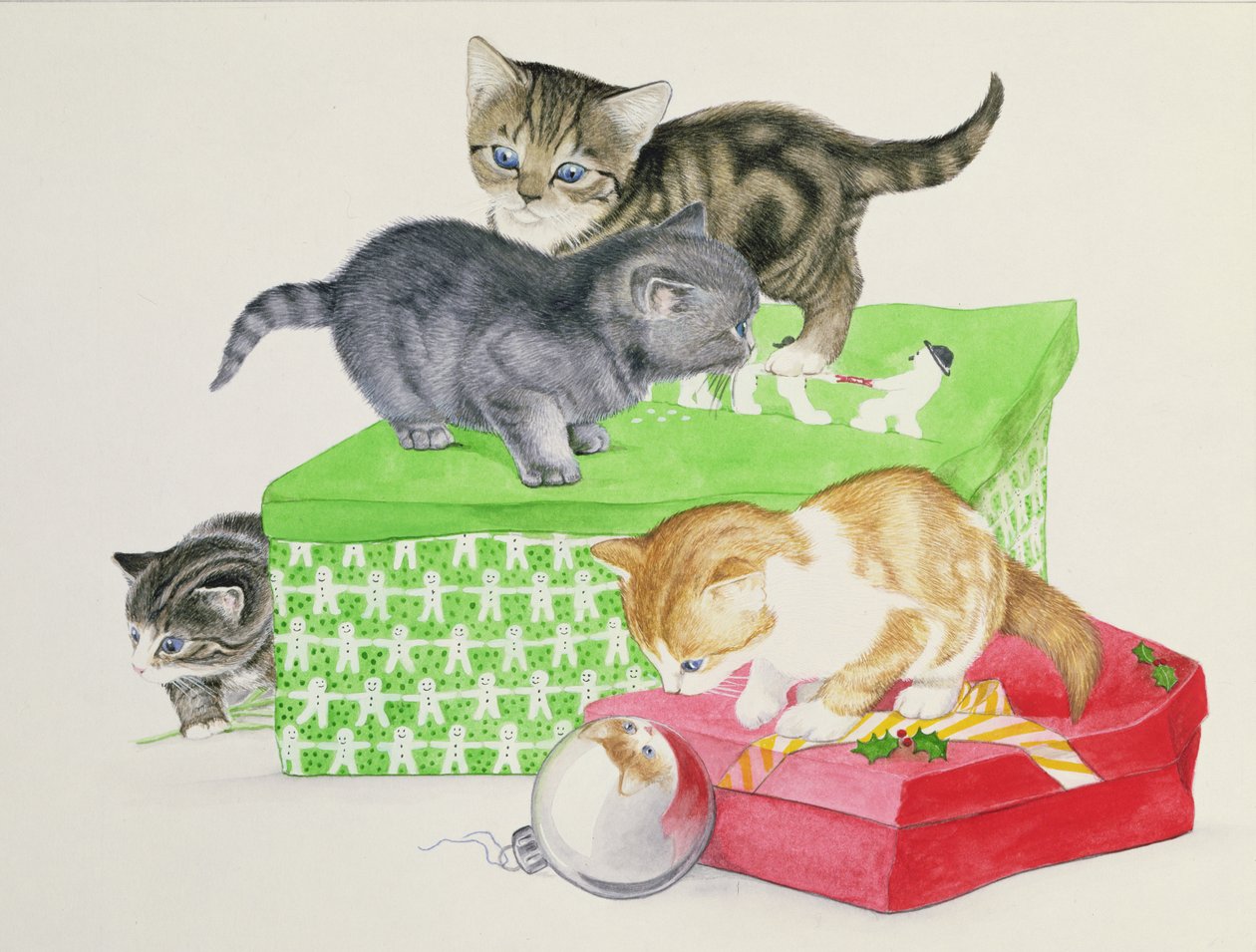 Quatre chatons - Joan Freestone