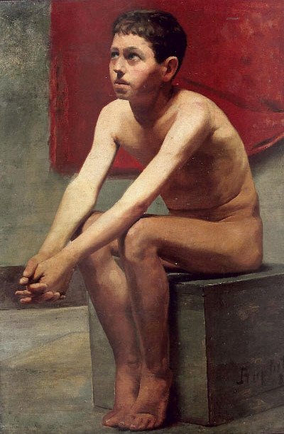 Nu de menino - Joao Batista da Costa