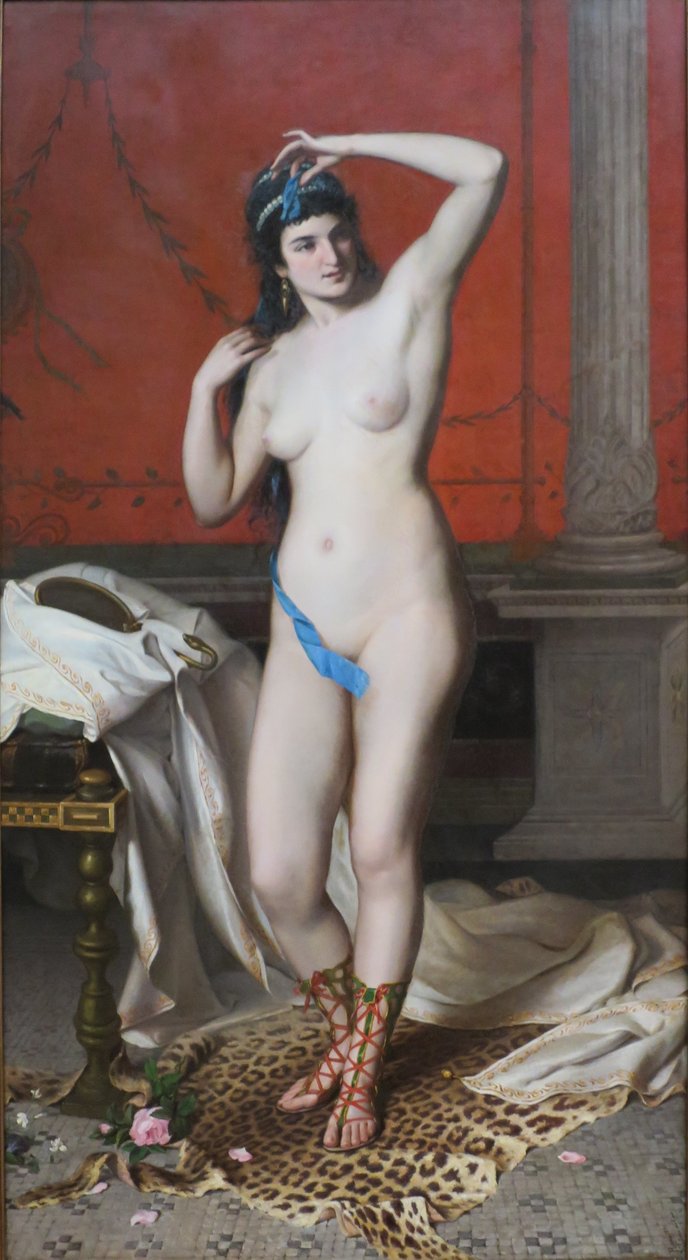 La femme pompéienne - Joao Zeferino da Costa