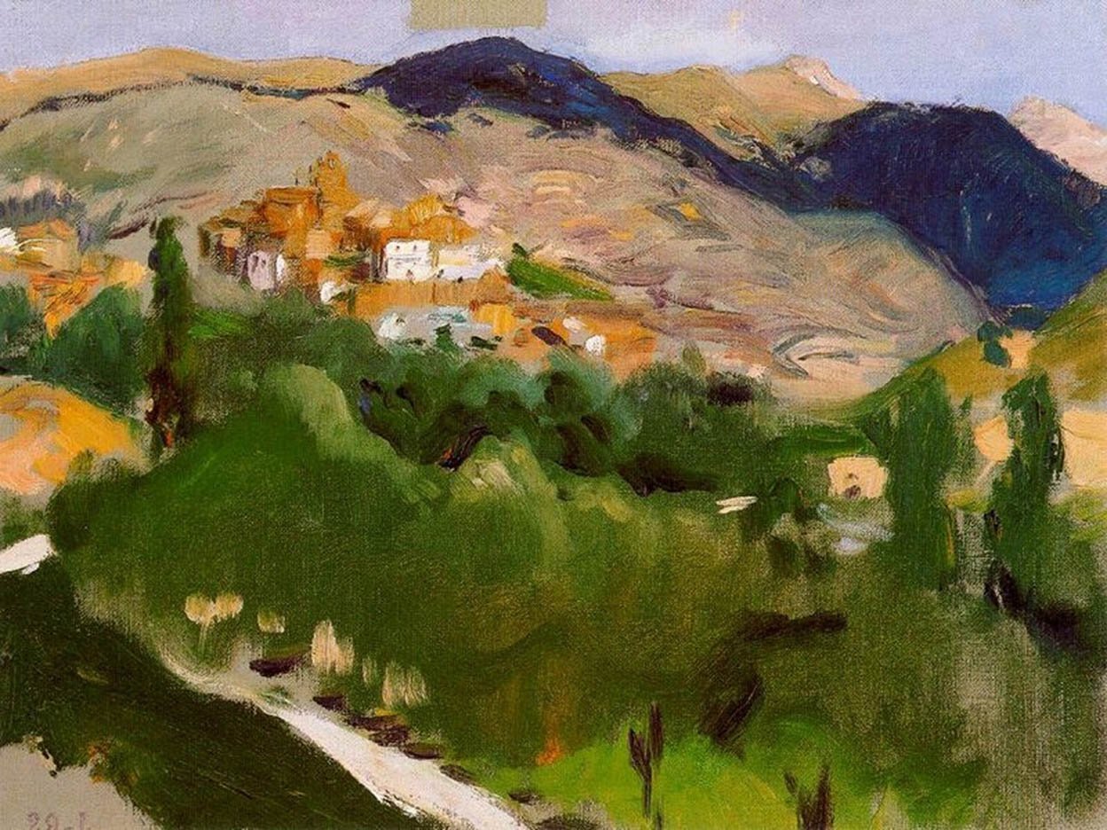 Montagnes de Jacan - Joaquín Sorolla